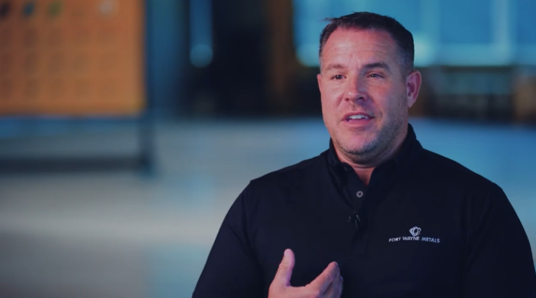 Evan Wood, EVP, People & Strategy at Fort Wayne Metals.