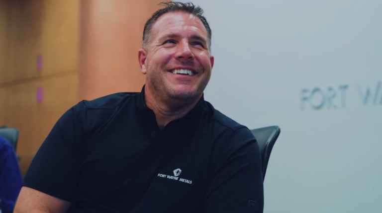 Evan Wood, EVP, People & Strategy at Fort Wayne Metals.